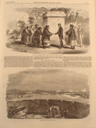 China (the Second Opium War) and Hong Kong as illustrated in the Illustrated London News, January to June 1857, Volume Thirty.