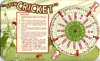 Item #21766 "Spin Cricket" Childrens, Geographia Ltd