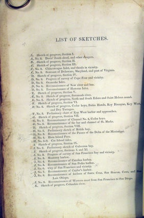 Report of the Superintendent of the Coast Survey, Showing the Progress of the Survey During the Year 1852. Cornelius Clarkson Vermeule's copy.