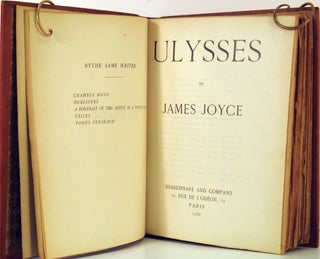 Item #21891 Ulysses. James Joyce