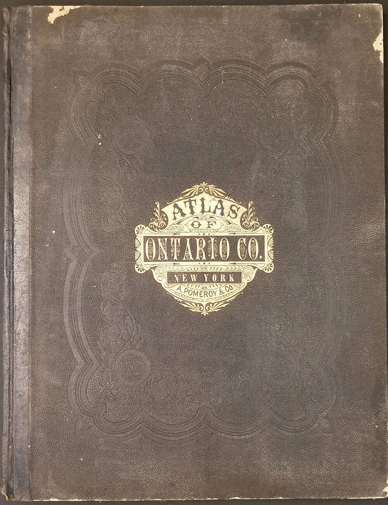 Item #21925 Atlas of Ontario County New York From Actual Surveys By and Under the Direction on Beach Nichols. Beach Nichols.