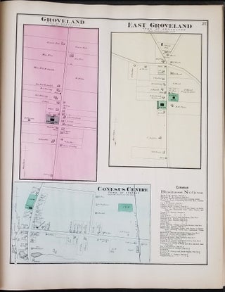 Atlas of Livingston Co. New York. From actual Surveys by and under the Direction of F.W. Beers.
