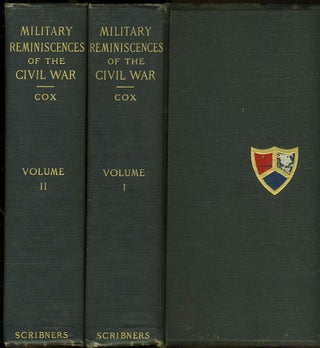 Item #21933 Military Reminiscences of the Civil War. Civil War, Jacob Dolson Cox