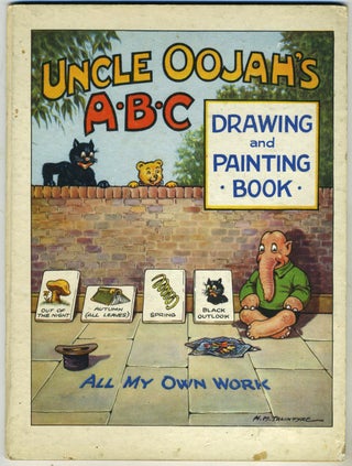 Item #22006 Uncle Oojah's ABC Drawing and Painting Book. Children's, Kangaroo