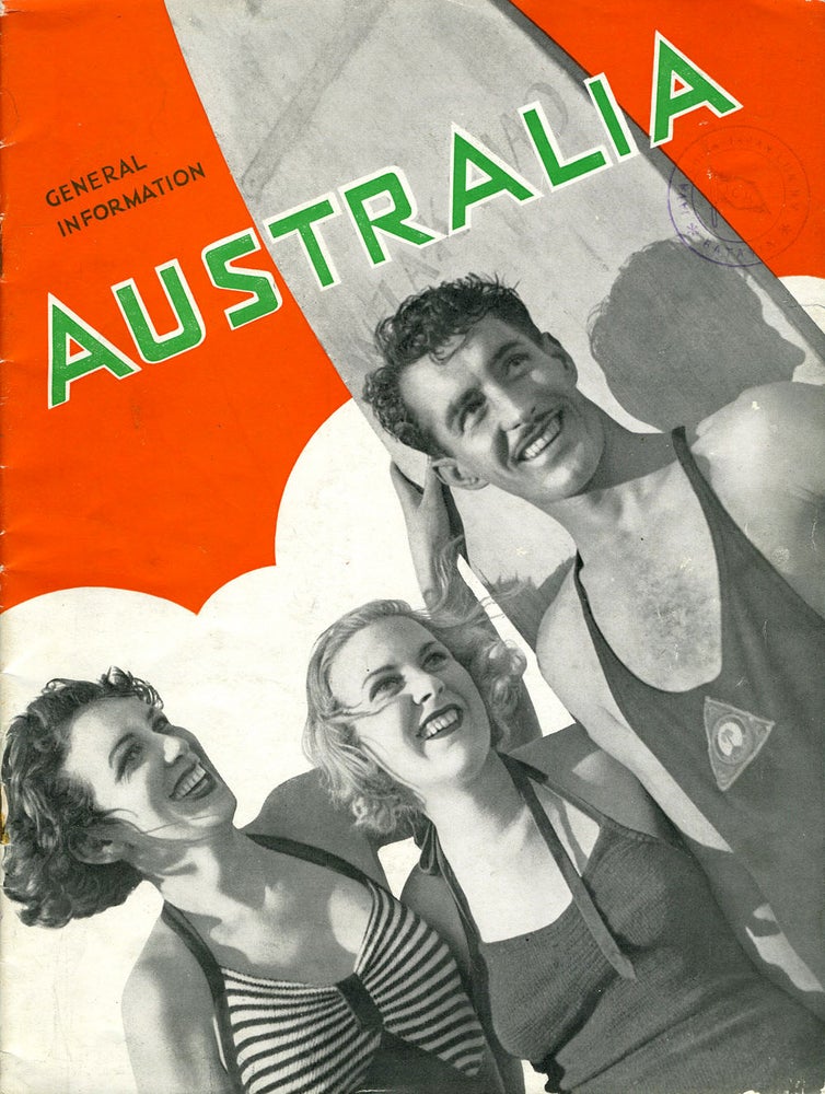 Item #22032 General Information Australia. Brochure. Australia National Travel Association.