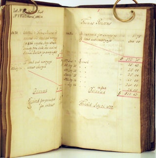 Item #22047 The Whitesborough Patent: manuscript ledger recording sale of land in Delaware County...