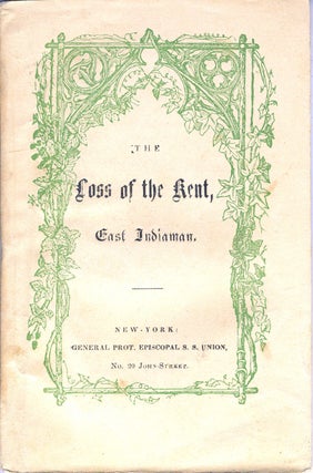 Item #22068 The Loss of the Kent, East Indiaman. Duncan MacGregor