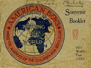 Item #22139 Souvenir Booklet 1913 World's Tour C.P.B.C. Compiled and Published by one of the...