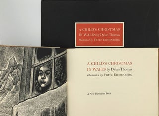 Item #22157 A Child's Christmas in Wales. Dylan Thomas, Fritz Eichenberg