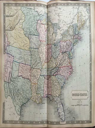 A New General Atlas, with the Divisions and Boundaries Carefully Coloured; Constructed Entirely from New Drawings.