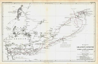Western Australian Maps from Petermann's Geographical Journal published in "Mittheilungen aus Justus Perthes' Geographischer Anstalt," 9 maps from 1862-1881.