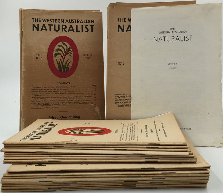 Item #22268 The Western Australian Naturalist [1947-1957, 43 issues].