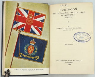 Duntroon. The Royal Military College of Australia 1911-1946.