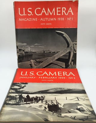 U.S. Camera Magazine. Vol I, No. 1 (Autumn, 1938) to Vol 4 (June 1939): The First 4 Numbers of the Magazine.