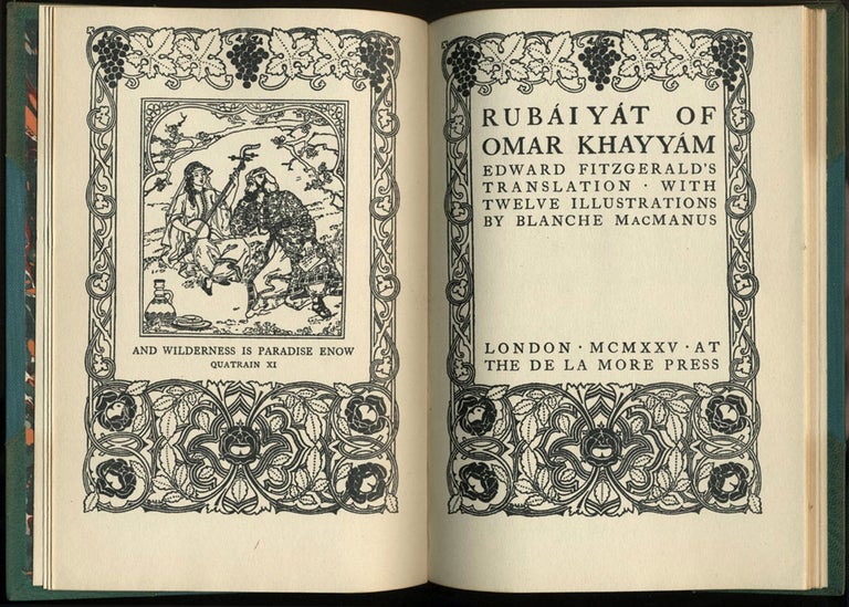Item #22321 Rubaiyat of Omar Khayyam. Rubaiyat, Edward FitzGerald, Omar Khayyam.