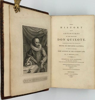 The History and Adventures of the Renowned Don Quixote. Four volumes complete.