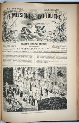 Item #22499 Le Missioni Cattoliche Bullettino Settimanale Illustrato Dell'Opera La Propagazione...