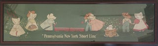Item #22514 Pennsylvania New York Short Line (Railroad Advertising featuring Sunbonnet Babies)....