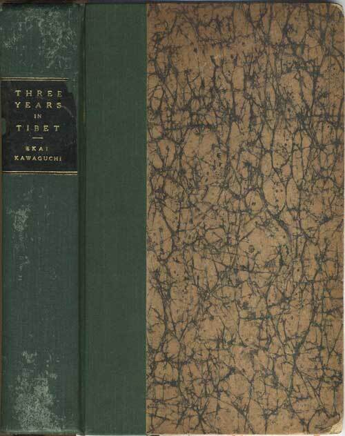 Item #22523 Three Years in Tibet. Shramana Ekai Kawaguchi.