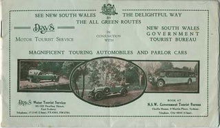 Item #22531 Day's Motor Tourist Service, in conjunction with N.S.W. Govt. Tourist Bureau. See...