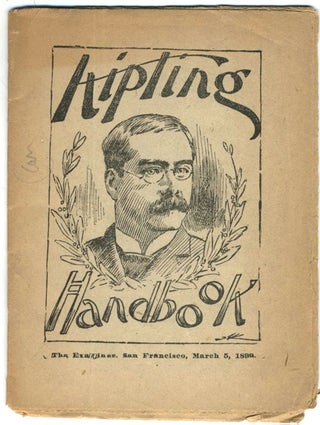 Item #22571 Kipling Handbook. Rudyard Kipling