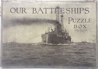 Item #22579 Our Battleships Puzzle Box - Three Pictures to a Set. Enrique Muller, Robert E