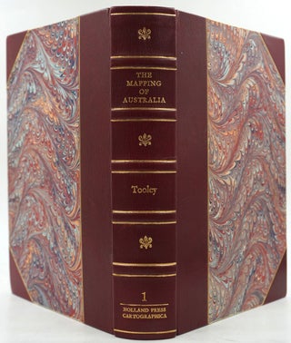 Item #22581 The Mapping of Australia. R. V. Tooley