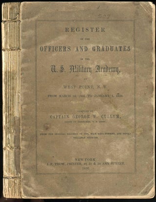 Item #22616 Register of the Officers and Graduates of the U.S. Military Academy, West Point, N....