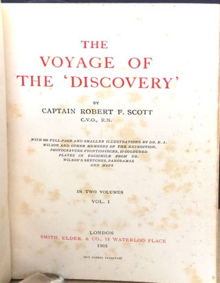 The Voyage of the "Discovery"