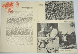 A Letter from Madame Chiang Kai-shek to Boys and Girls Across the Ocean [with] A Cabled Postcript.