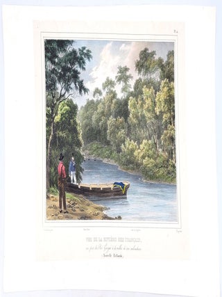 Item #22678 Vue de la Riviere des Francais, au port du Roi Georges a 4 milles de son embouchure...