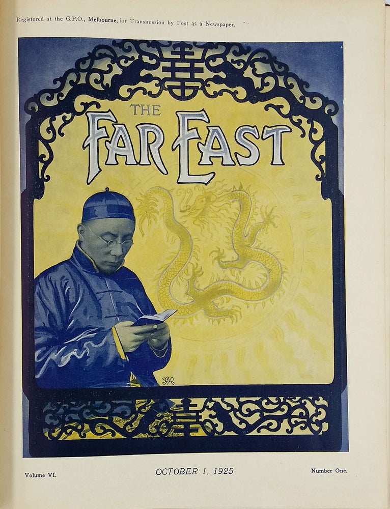 Item #22697 The Far East, A Periodical Devoted to the Conversion of China. Vol 6. Oct 1925 - Sept 1926.