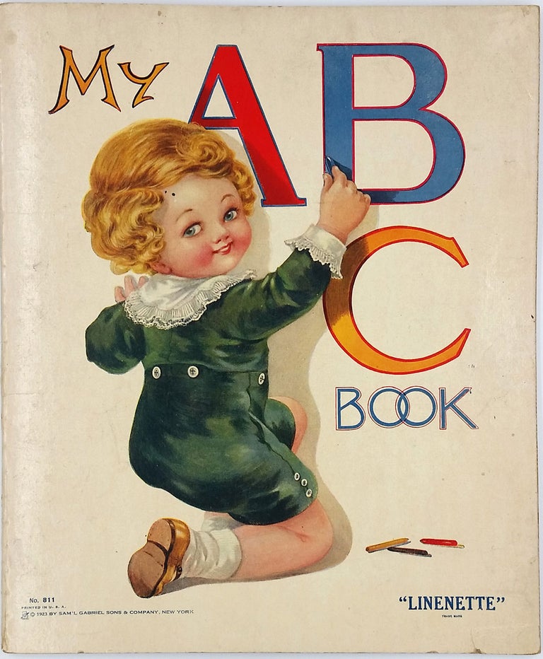 Item #22709 Kangaroo illustration: My ABC Book. Children's.