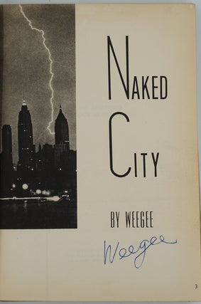 Naked City. Signed.