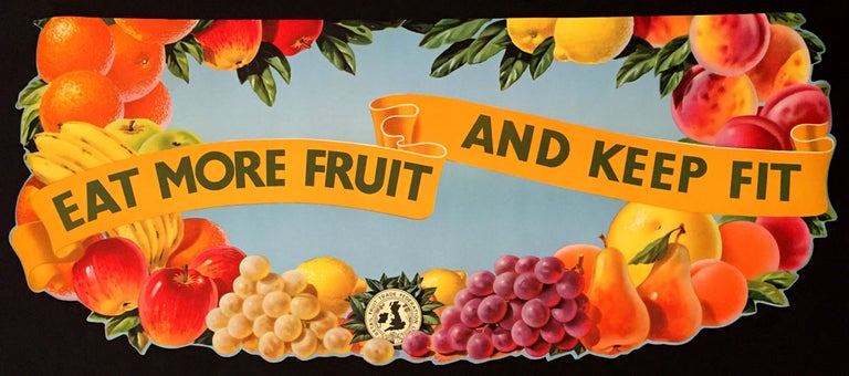Item #22792 Shop Display advertising for Fruits and Vegetables. Retail Fruit Trade Federation Ltd.