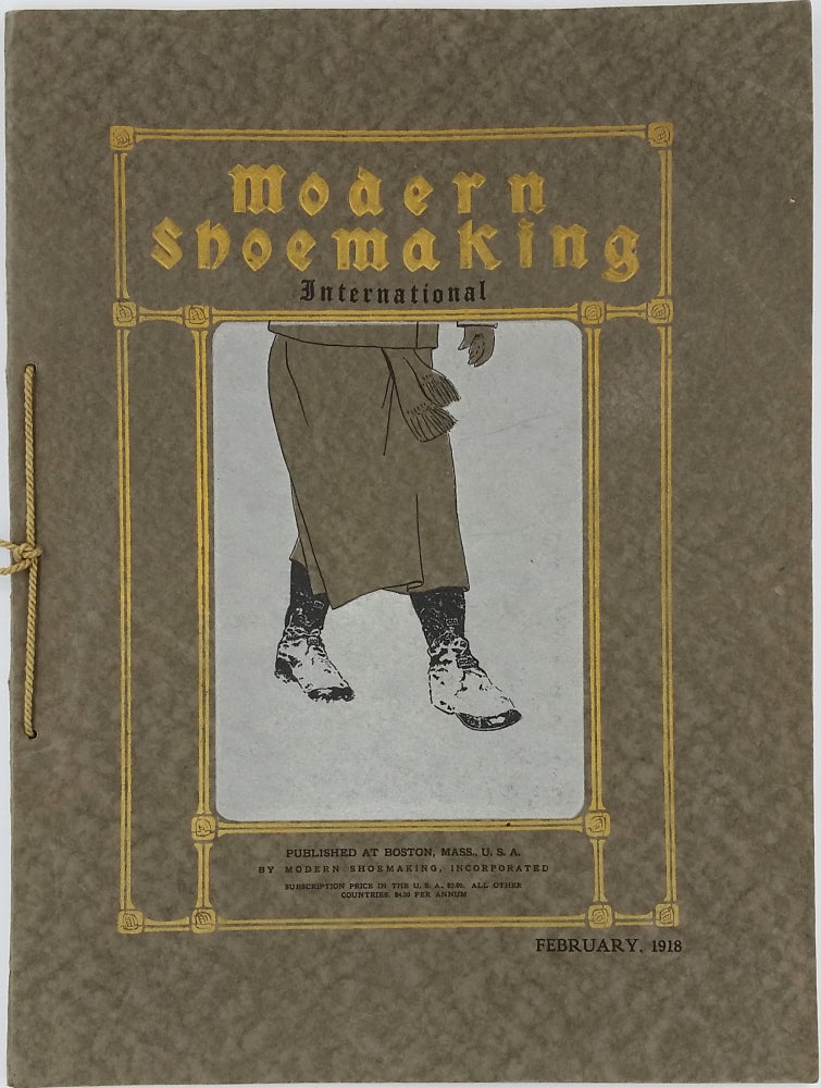 Item #22801 Modern Shoemaking International. Oran McCormick.