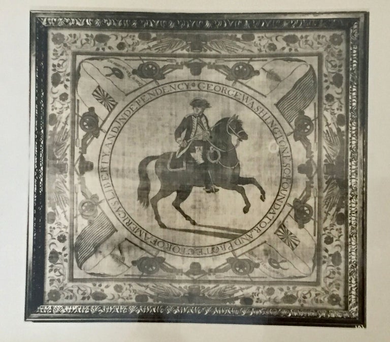 Item #22821 An incomparable collection of photographs of American Historical & Political Handkerchiefs. Edwin Lefevre.