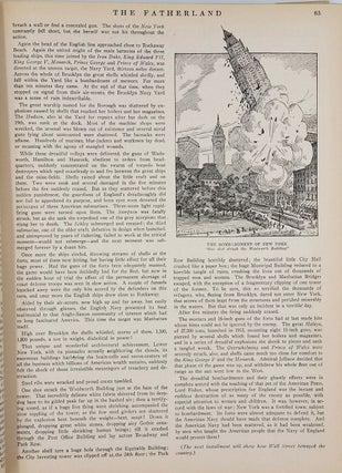 Editor's Archive Copy, Pro German WWI propaganda periodical 'The Fatherland', the Entire Run Vols I - VI, 1914 -1917, a total of 132 issues.