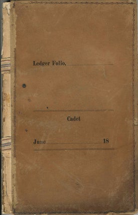 West Point Account Book of Cadet Otho W. B. Farr, served in Spanish American War and WWI.