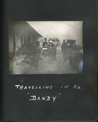 Photographic album of a pre-WWI tour in Europe and India, Kashmir & France, concluding during WWI at Louviciennes.