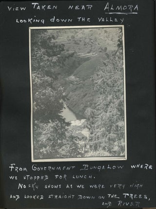 Photographic album of a pre-WWI tour in Europe and India, Kashmir & France, concluding during WWI at Louviciennes.