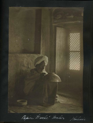 Photographic album of a pre-WWI tour in Europe and India, Kashmir & France, concluding during WWI at Louviciennes.
