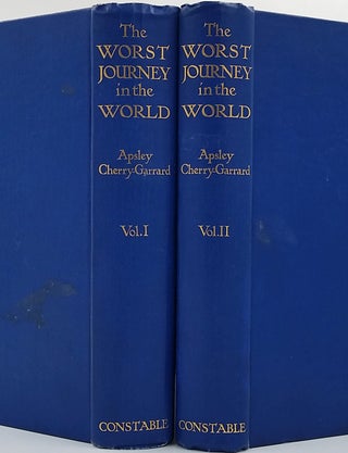 Item #23194 The Worst Journey in the World. Antarctic 1910-1913. Apsley Cherry Garrard, Edward...
