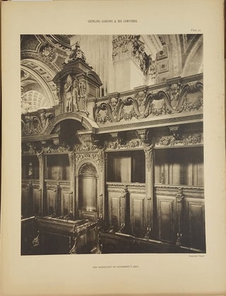 Grinling Gibbons and His Compeers: Illustrated by Sixty Phototypes of the Principal Carvings in the Churches of Saint James's Piccadilly and Saint Paul's Cathedral.