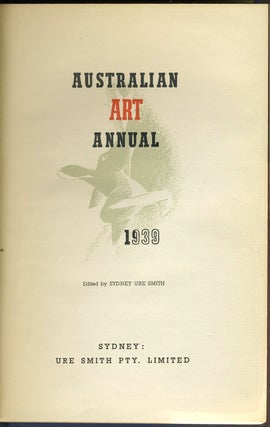 Australian Art Annual 1939.