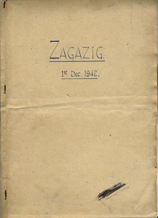 Item #23233 New Zealand Engineers: Archive of WWII Photographs, Zagazig Egypt