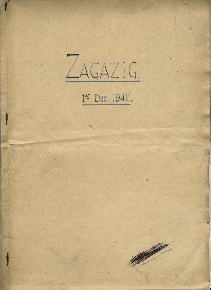 Item #23233 New Zealand Engineers: Archive of WWII Photographs, Zagazig Egypt.