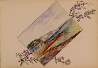 Watercolor album of Australian Flowers.