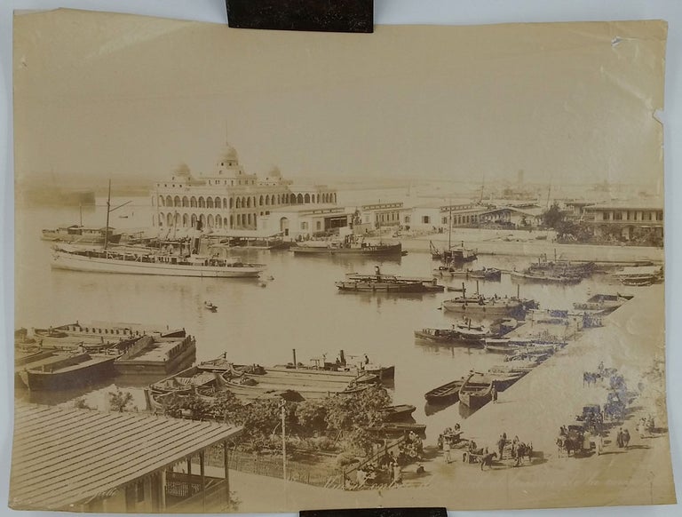 Item #23267 Archive of Albumen photographs of the Suez, Egypt. Egypt, Photography.