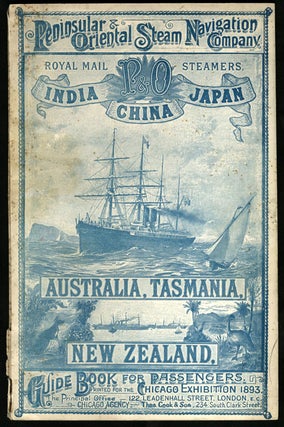 Item #23272 Peninsular & Oriental Steam Navigation Company's Guide Book for Passengers. Printed...